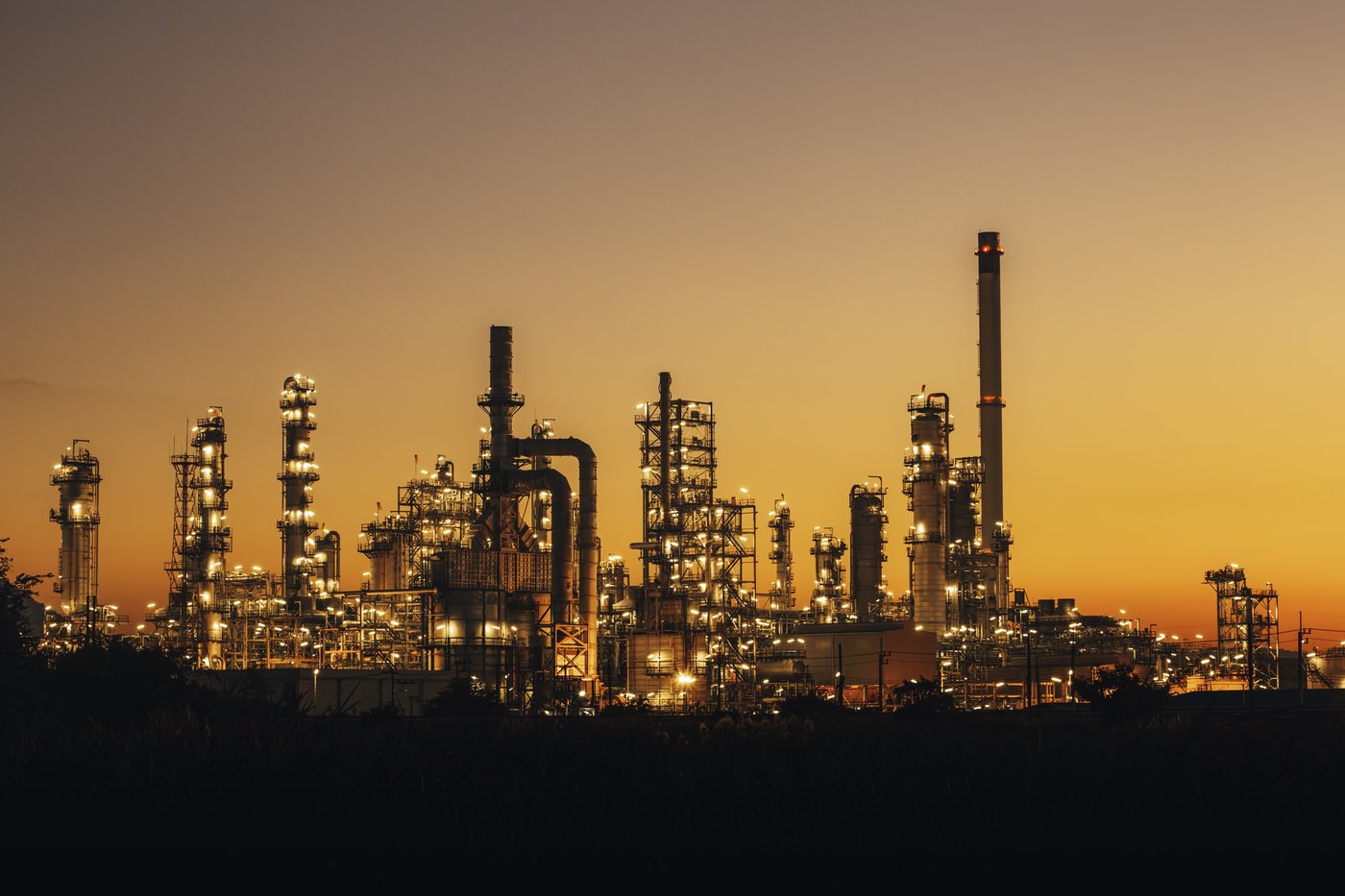 Refinery skyline at sunset: industry updates